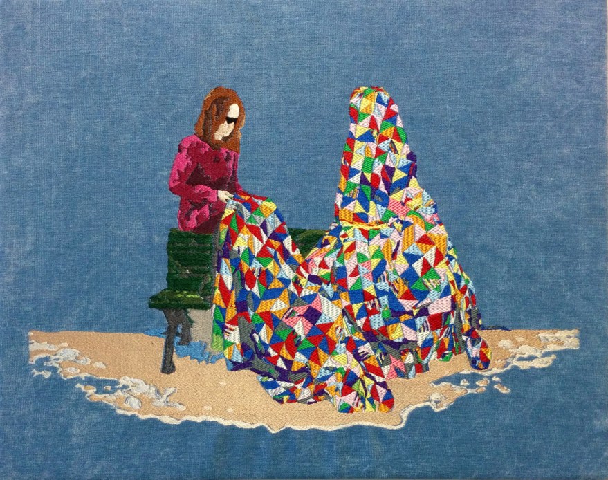 À la pointe, Broderie digitale, © 2017